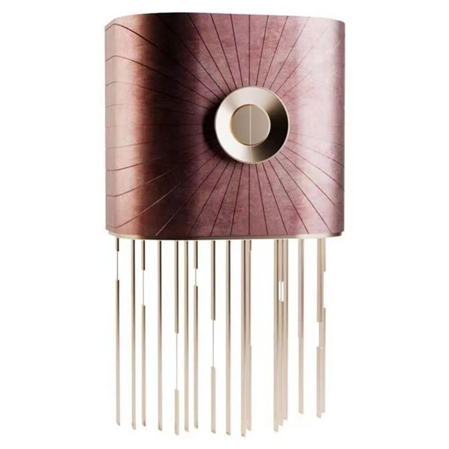 意式轻奢不锈钢酒柜高级感设计师别墅靠墙展示边柜家用实木储物柜