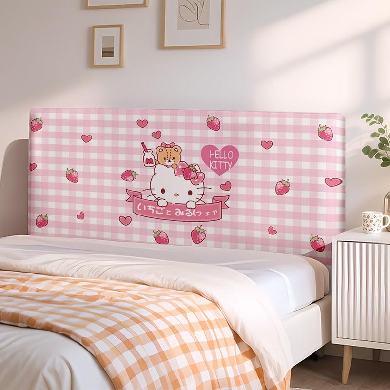 床头套罩2025新款全包防尘防尘罩床头罩弹力全包罩可爱卡通美乐蒂