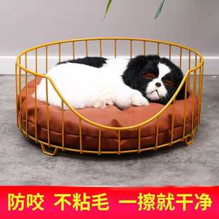 通用秋冬款 猫窝四季 双圆铁艺网红猫咪睡觉吊床可拆洗躺椅摇椅窝
