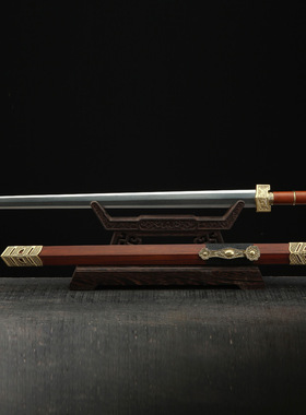 龙泉市刀剑传统复古汉剑一体八面