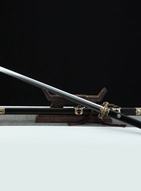 龙泉市刀剑花纹钢手工锻打八面