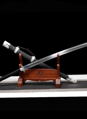 侍城黑龙绣春刀弯款唐剑高锰钢