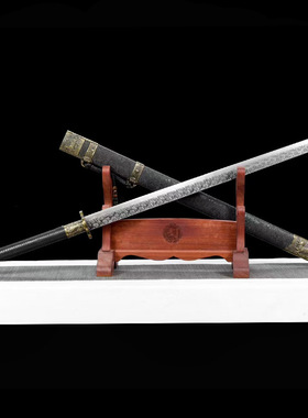 汉剑唐横刀剑锰钢手工一体锻打