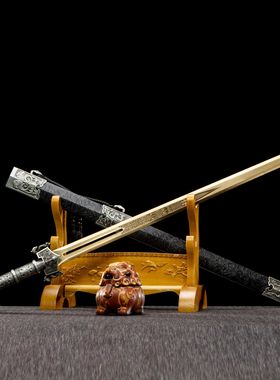 龙泉市刀剑手工锻打高锰钢秦王