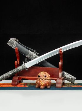 龙泉市刀剑手工锻打高锰钢一体