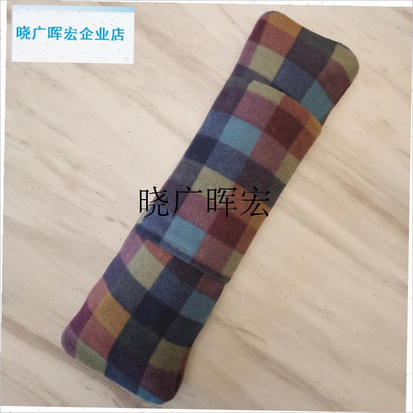 l安全PVCc冲水热水袋长条暖手宝暖水袋暖颈椎腰椎颈枕大号注水