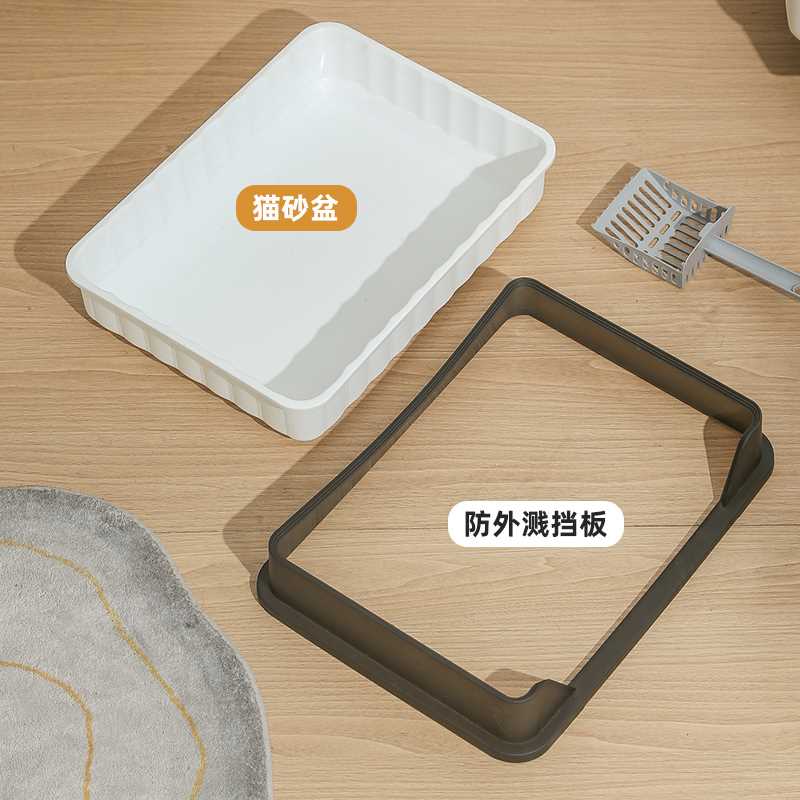 半封闭猫砂盆号笼子猫厕所成年猫幼猫隔臭防外溅猫咪马小