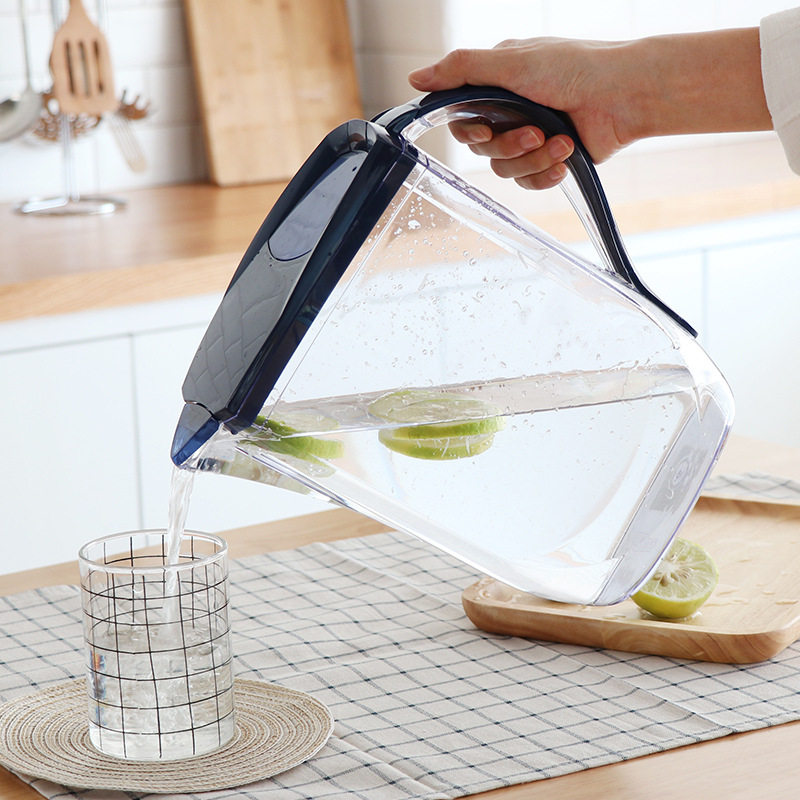 塑料冷水壶大容量凉水壶日式凉白开水壶家用茶壶夏季扎壶可王小祥