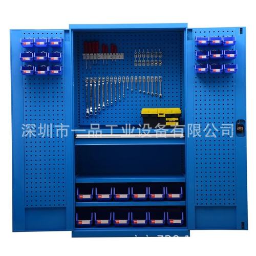 博毅弘东莞厂家重型工具柜 重型五金储物柜 配挂零件盒挂钩工具柜