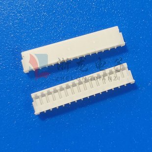 1.5mm条形连接器 15Y母座孔座 1000 15P胶壳插头1.5 接插件ZH1.5