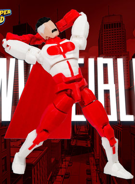 3D打印多关节可动人偶玩具全能侠手办模型礼物Invincible摆件免拼