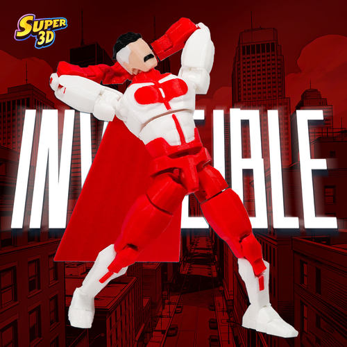 小子超能侠超克动人偶