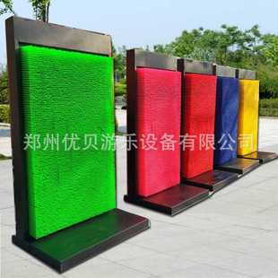三维针雕大型暖场活动道具眼疾手快网红高人气百变针画墙商场趣味