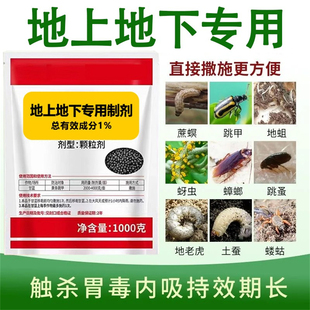 种菜用手撒颗粒地下地上害虫防虫颗粒白菜蔬菜青叶子菜药跳虫跳甲