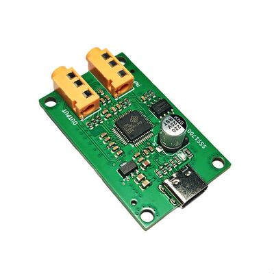 sss1700 usb声卡typec接口转3.5音频立体声模拟输入输出模块模组
