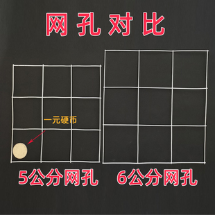 热镀锌钢丝网铁丝网隔离围栏养鸡护栏网围墙铁网5厘米网孔玉米网
