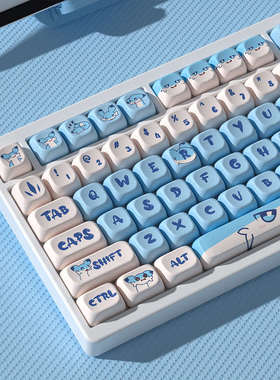 密探疾旋鼬MOT可爱键帽PBT材质热升华工艺球帽75/98/s99 X80 X100