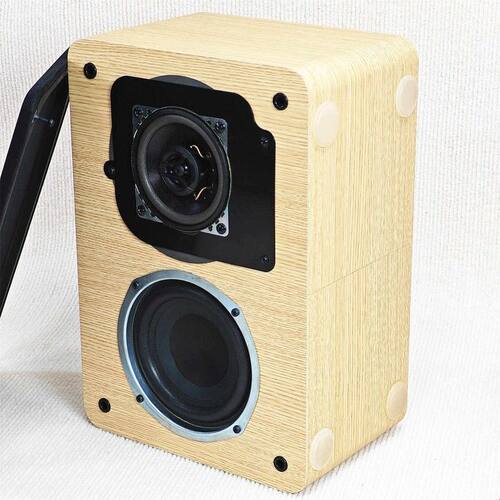 6寸低音3分频无源音箱8欧65w4寸同轴中音喇叭带高音电容分频性价B