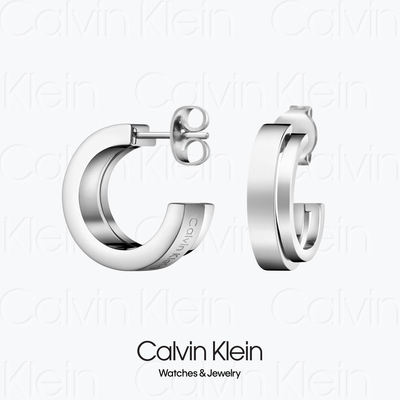 CalvinKlein中性款耳环
