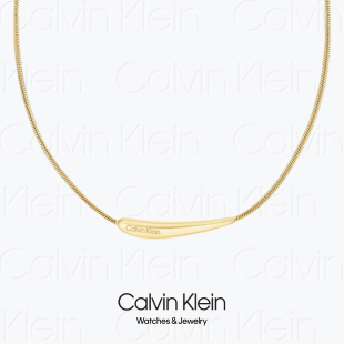 NECKLACE - 2024 Calvin Klein Elongated 35000339 - 小金椒项链