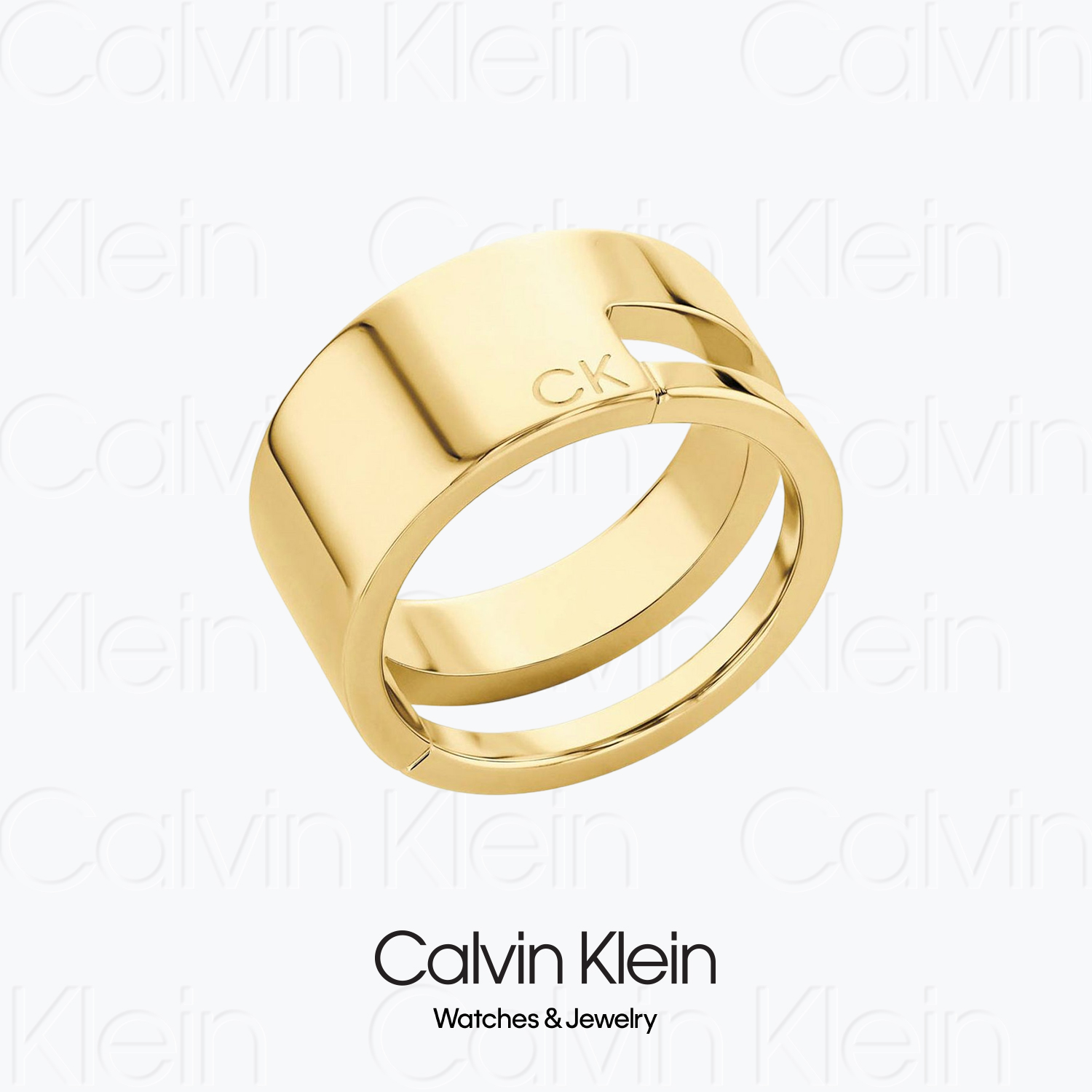 CalvinKlein时装款戒指