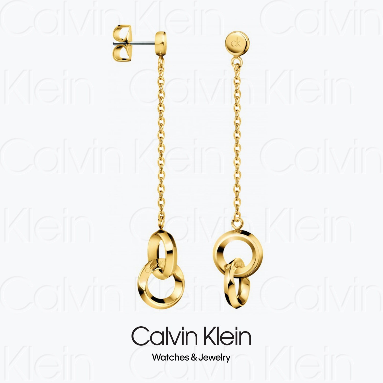 CalvinKleinOL风范耳环