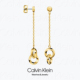 KJ4NJE2001 EARRINGS CK女士耳环 KLEIN BEAUTY 2017 CALVIN