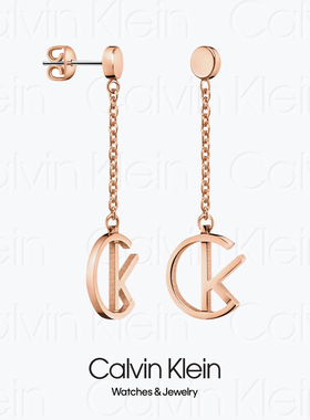 EARRINGS - 2019 CALVIN KLEIN LEAGUE KJ6DPE1001 - CK字母耳坠