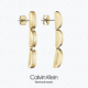 KJAYJE1002 EARRINGS CK太阳花耳坠 KLEIN WAVY 2020 CALVIN