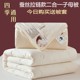 蚕蛹蛋白二合一子母被蚕丝被加厚冬被拉链款 送被套 春秋保暖被