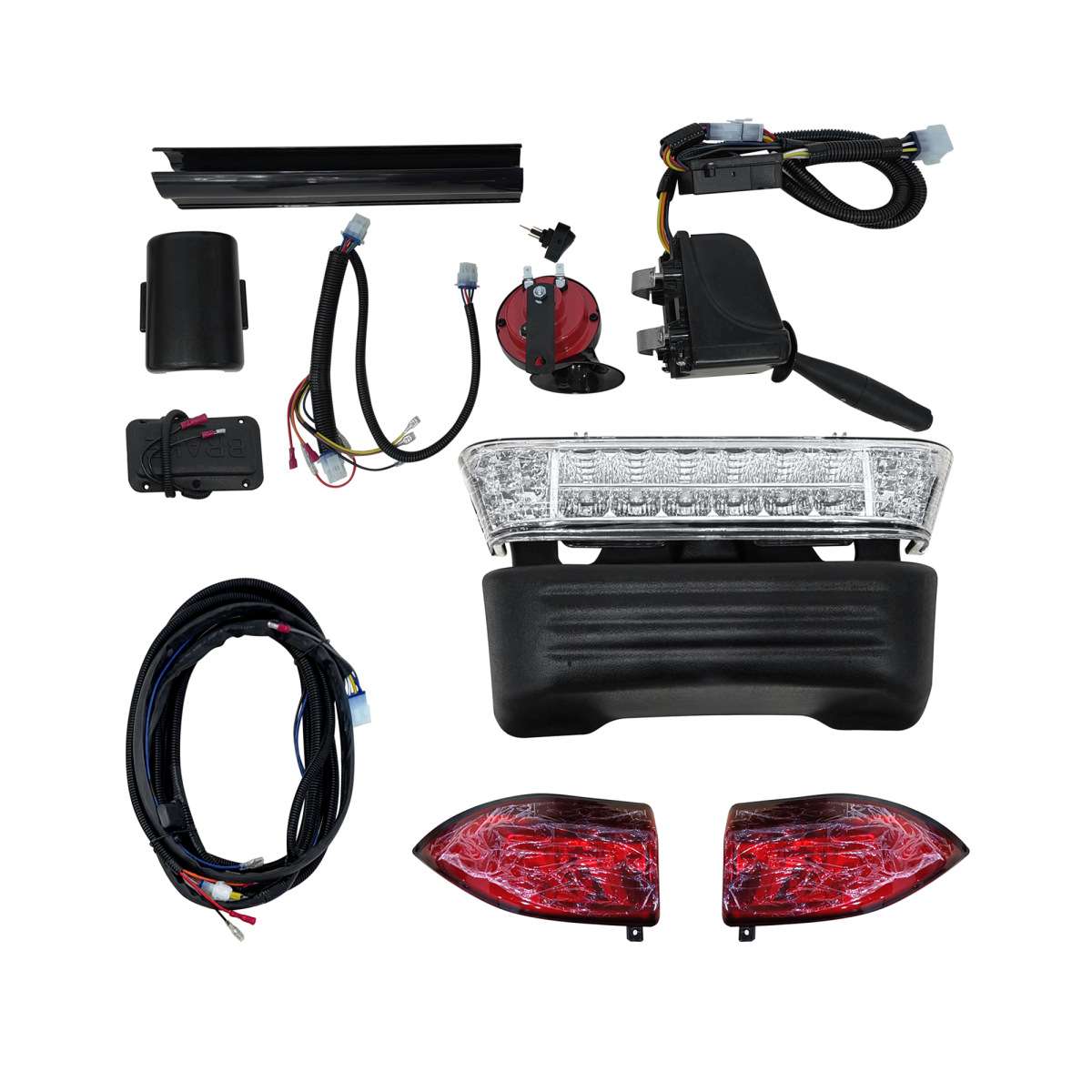 ClubCar Precedent先驱LED豪华款车灯套装转向灯远光灯高尔夫球车
