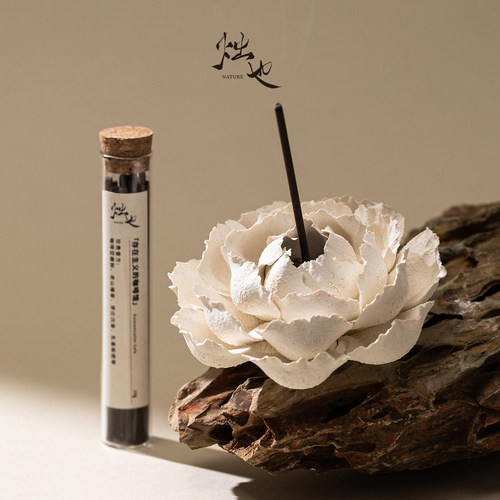 景德镇非遗手工陶瓷花线香底座