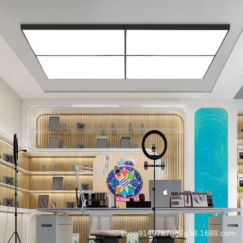 专业主播直播间无影灯超亮LED吸顶吊灯理发店美颜补光顶灯服装店