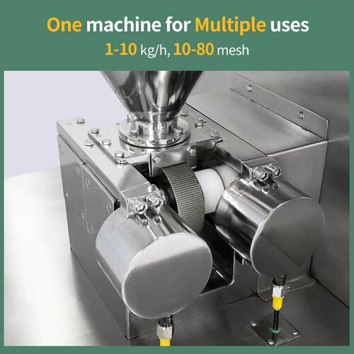 10kg/h Dry Granulation Machine Roll compactor