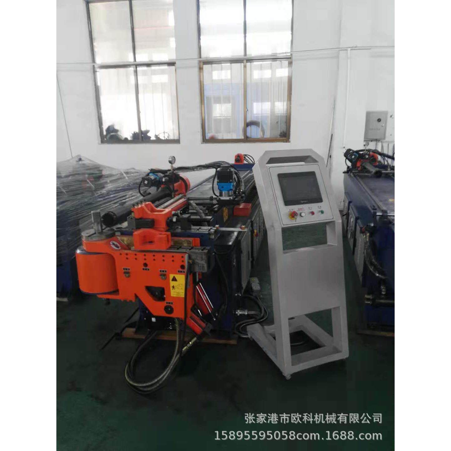 张家港伺服弯管机 DW-18CNC-3A-2S三维数控全自动弯管机厂家弯管