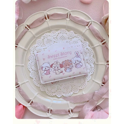 日系可爱卡通动漫小熊钱包收纳包