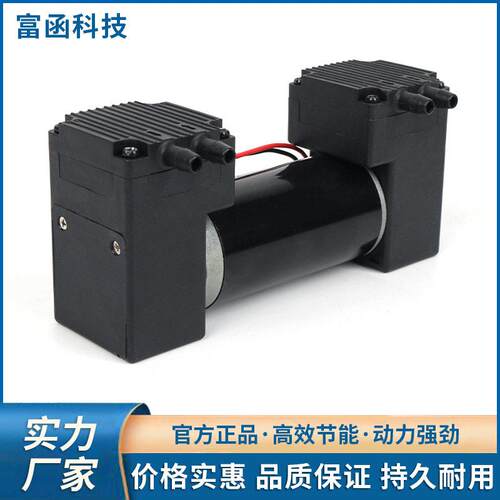 美容仪气泵真空泵12V双头隔膜泵体积小压力大