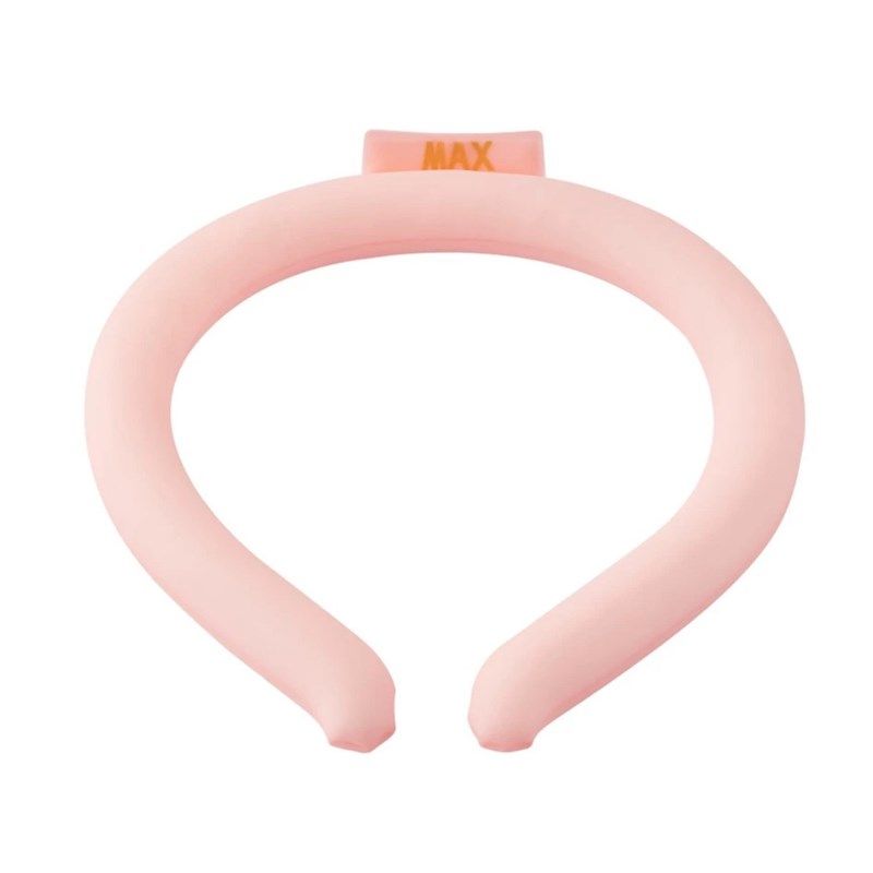 盒马MAX凉感冰冰圈桃花粉色碎冰蓝色无需充电自然冻结行走的空调