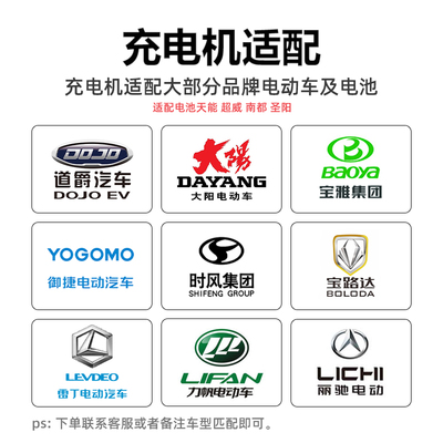 48v60v72V三元锂电池充电器大功率磷酸铁锂车载防水充电机20串15A