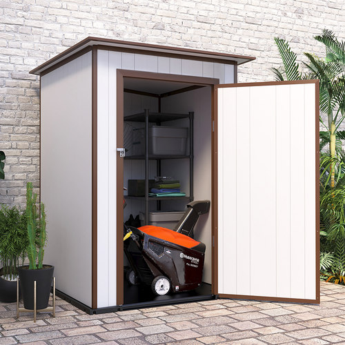 花园工具房户外收纳柜庭院室外储物房防水简易活动板房学校组合屋