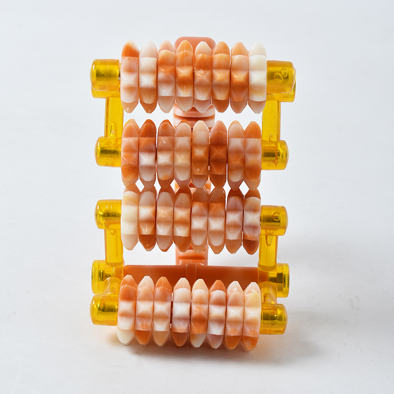 月球车滚轮按摩器背部全身经络颈椎穴位手动按摩推拿手持推背神器