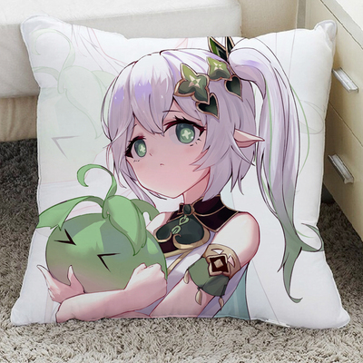 原神须弥纳西妲周边来图定制抱枕被子两用动漫二次元靠垫草神靠枕