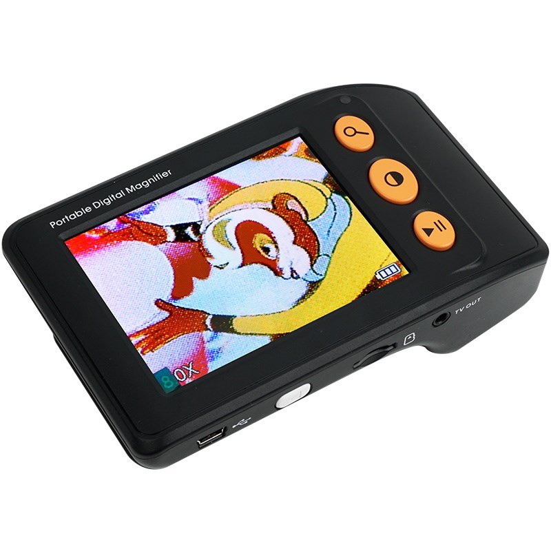 拜斯特低视力助视器25倍便携式高清老人阅读看书用学生电子放大镜