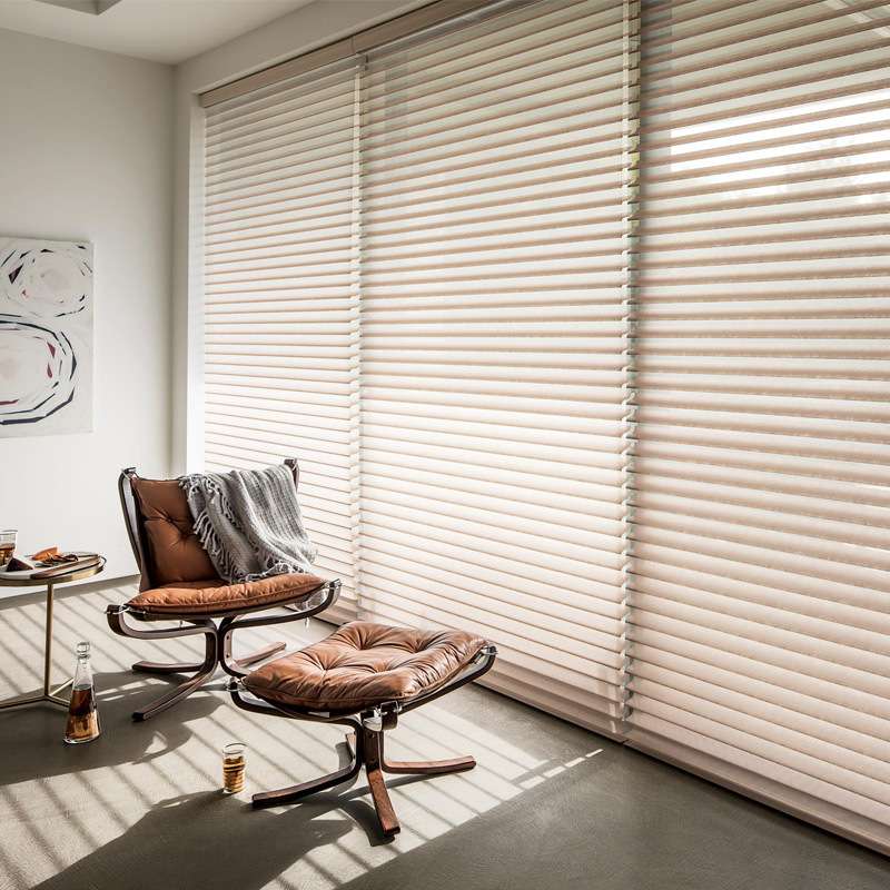 简约香格里拉帘遮光窗帘卧室书房卫生间卷帘百叶帘手动电动升降