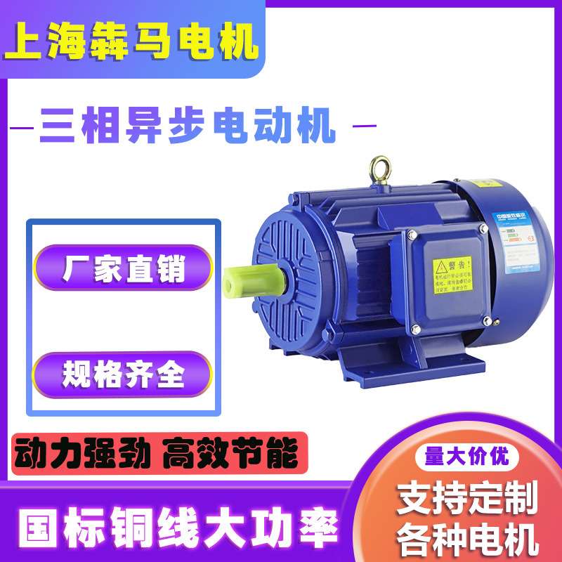 全新铜线电动机国标电机2.2kw3kw4kw5.5kw7kw船用挖机专用行吊等