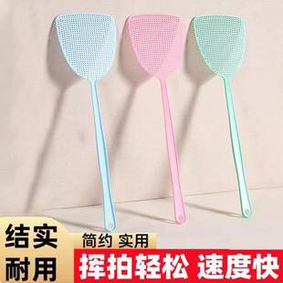 熟胶长杆苍蝇拍打不烂家用加长耐用加厚打蚊子灭苍蝇神器长柄拍子