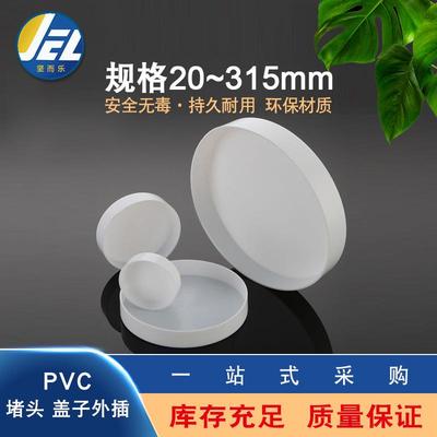 pvc管帽堵头管盖子保护盖5075110配件pvc管清扫口封口160密封盖20