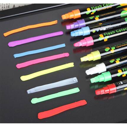 广告牌笔定做展示牌发光字笔招牌立牌展示架立式LED黑板广告彩笔