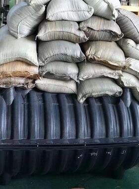 三格式化粪池Pe组装黑色塑料五五开化粪池农村干式厕所改装厂直接