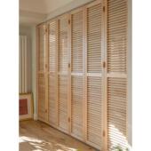 橱柜门 威尼斯隔断 浴室窗 威尼斯门 防光实木简单 卧室门